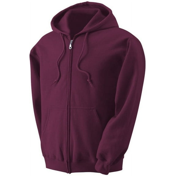 Men's Heavyweight Full Zip up Hoodie | Fleece Jacket | Warm Zipper Casual Sweatshirt with Hood