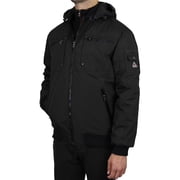 Mens Heavyweight Jacket With Detachable Hood