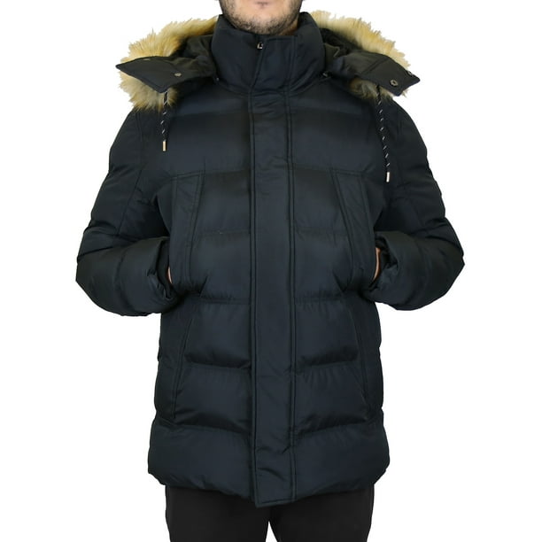 Men s Heavyweight Long Bubble Parka Jacket Winter Coat