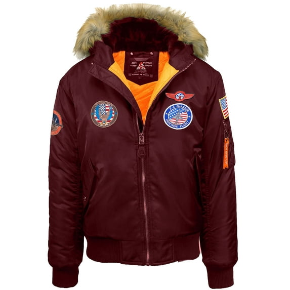 Men's Heavyweight MA-1 Bomber Flight Jacket