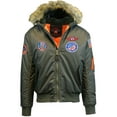 thumbnail image 1 of Men's Heavyweight MA-1 Bomber Flight Jacket, 1 of 2