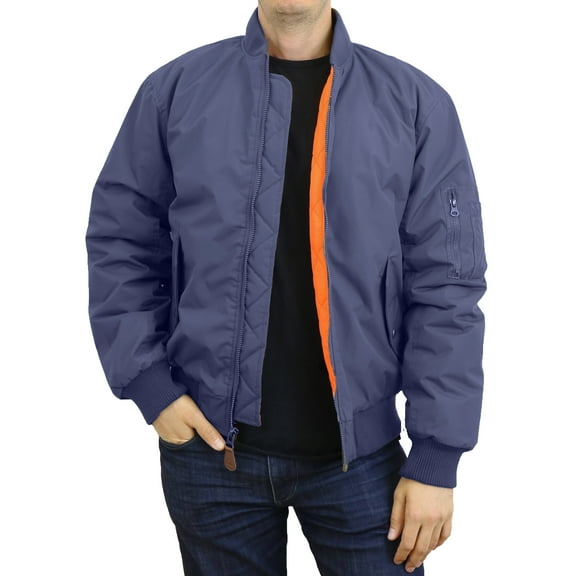 Men's Heavyweight MA-1 Bomber Flight Jacket