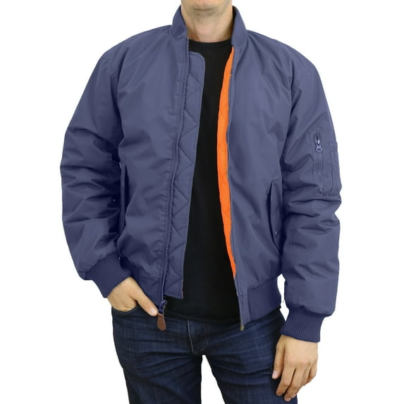 Men's Heavyweight MA-1 Bomber Flight Jacket