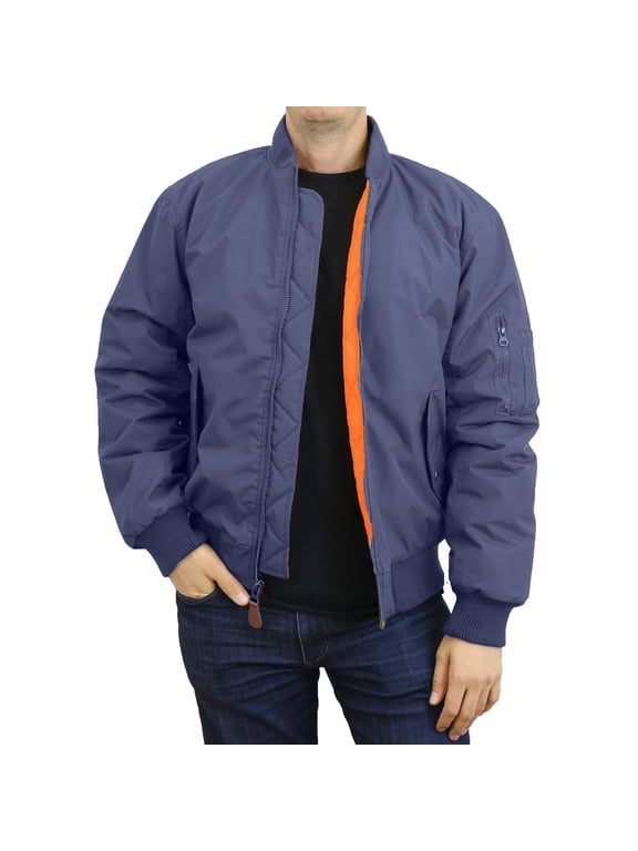 Men's Heavyweight MA-1 Bomber Flight Jacket