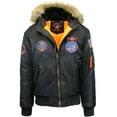 thumbnail image 1 of Men's Heavyweight MA-1 Bomber Flight Jacket, 1 of 2