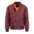 thumbnail image 1 of Men's Heavyweight MA-1 Bomber Flight Jacket, 1 of 8
