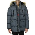 thumbnail image 1 of Men's Heavyweight Parka Jacket Coat With Detachable Hood, 1 of 7