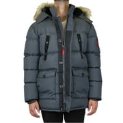 GBH Men's Heavyweight Parka Jacket Coat With Detachable Hood