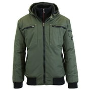 GBH Men's Heavyweight Parka Jacket With Detachable Hood