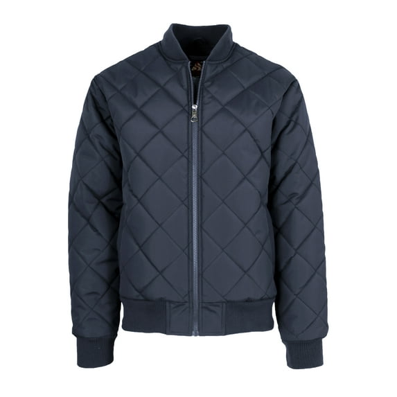 Men's Heavyweight Quilted Bomber Jacket (Sizes, S-2XL)