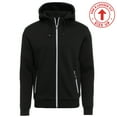 thumbnail image 1 of Men's Heavyweight Sherpa Fleece-Lined Full Zip Classic Tech Hoodie, 1 of 6