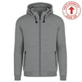 thumbnail image 1 of Men's Heavyweight Sherpa Fleece-Lined Full Zip Classic Tech Hoodie, 1 of 6