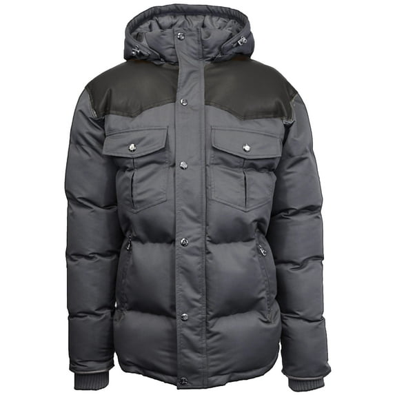 Men's Heavyweight Western Bomber Jacket With Detachable Hood