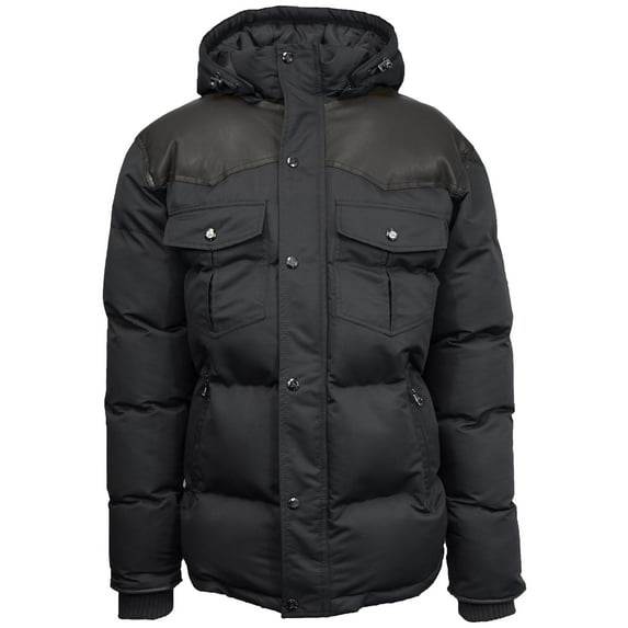 Men's Heavyweight Western Bomber Jacket With Detachable Hood