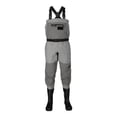 thumbnail image 1 of Frogg Toggs Hellbender Pro Cleated Bootfoot Chest Waders Slate/Gray 8  Regular, 1 of 7