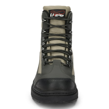 Frogg Toggs Men's Hellbender Wading Shoe - Cleated | Green / Silver / Black | Size 08