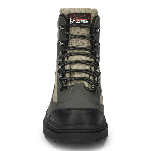 Frogg Toggs Hellbender Felt-Wading Ankle Boots, Medium Width Ankle-High, Nylon Green/Silver (Men’s Shoes)
