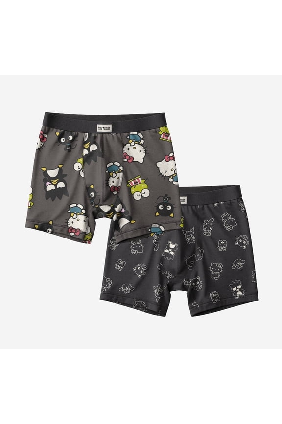 Men's Hello Kitty and Friends 2 Pack Boxer Briefs - Medium