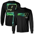 thumbnail image 1 of Men's Hendrick Motorsports Team Collection  Black Chase Elliott Name & Number Long Sleeve T-Shirt, 1 of 3