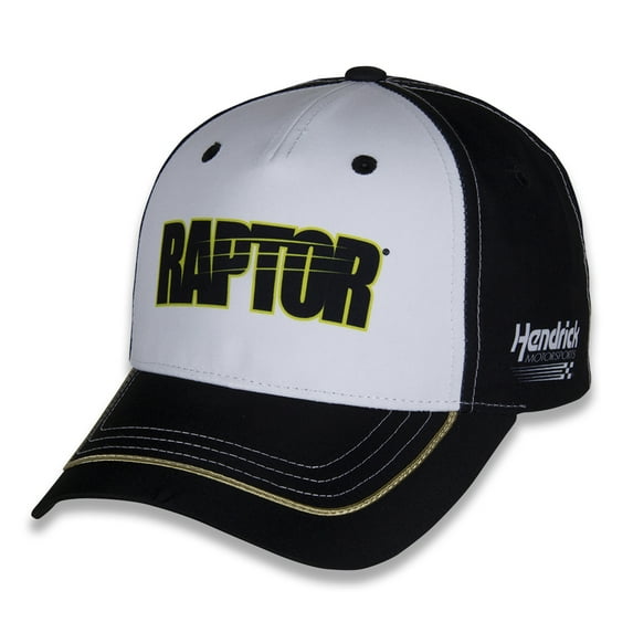 Men's Hendrick Motorsports Team Collection White/Black William Byron Raptor Uniform Adjustable Hat