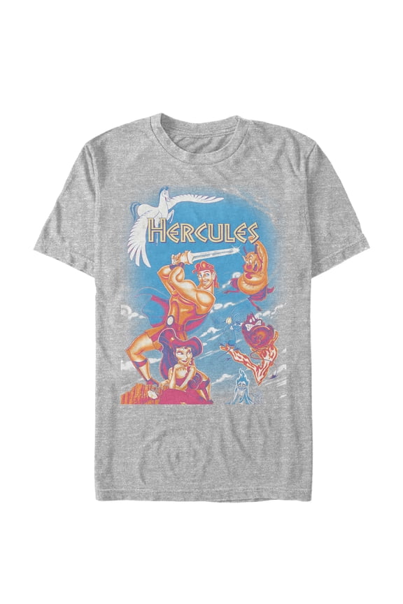 Men's Hercules Classic Scene Graphic Tee Athletic Heather Large