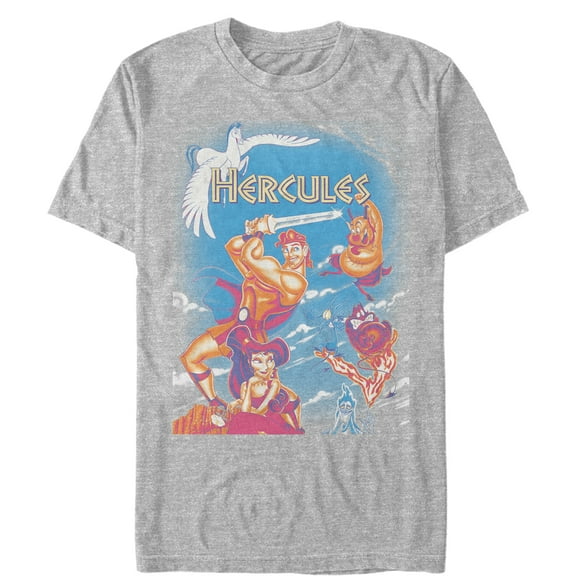 Men's Hercules Classic Scene  Graphic Tee Athletic Heather Small