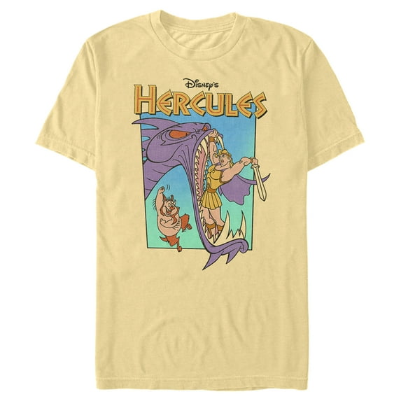 Men's Hercules Hydra Monster Graphic Tee Banana Medium