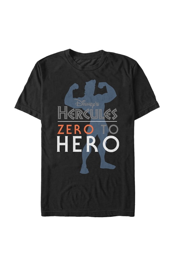 Men's Hercules Zero to Hero Graphic Tee Black Small