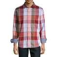 thumbnail image 1 of Men's Heredia Yarn-Dyed Plaid Shirt-PR-XL, 1 of 2