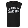 thumbnail image 1 of Men's Heritage H-D Script Muscle Shirt Tank Top, Black 30296631, 1 of 2
