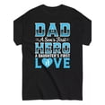 thumbnail image 1 of Men's Hero Dad First Love Sentimental Graphic T-Shirt, 1 of 6
