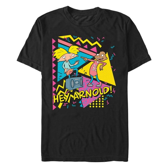Men's Hey Arnold! Retro 90s Friends Graphic T-Shirt