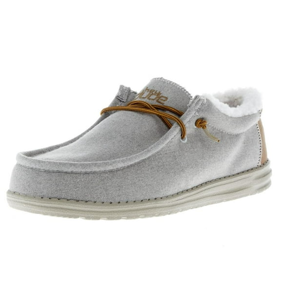 Hey Dude Wally Herringbone Grey 110063133