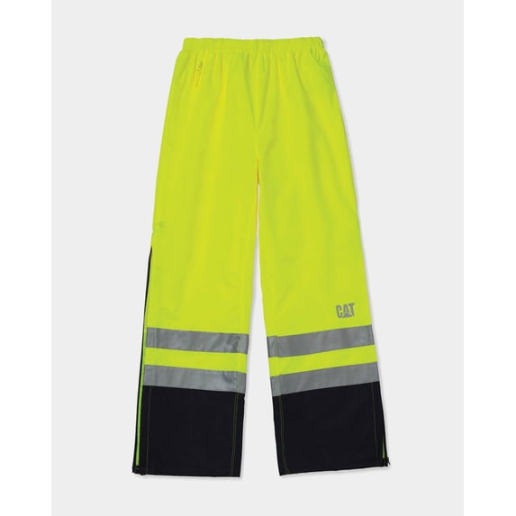 Men's Hi-Vis Waterproof Pants | CAT® WORKWEAR
