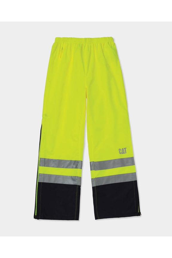 Men's Hi-Vis Waterproof Pants | CAT® WORKWEAR