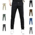 thumbnail image 1 of Men's High Elasticity Multi Pocket Casual Pants Loose Fit Breathable, 1 of 9