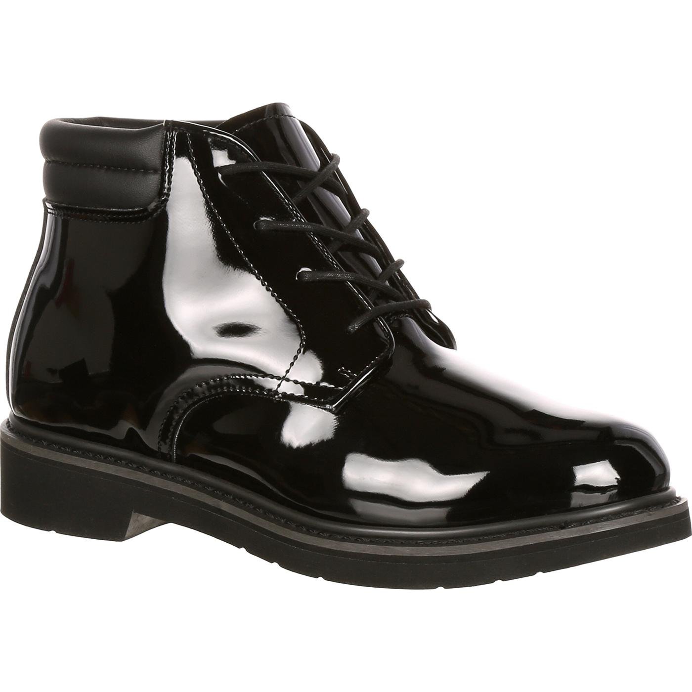 Men's High Gloss Dress Leather Chukka 500-8