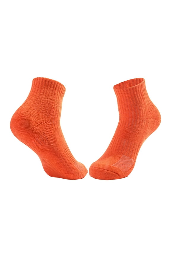 Men's High-Performance Athletic Socks Ventilation Mesh Panels Sweat Absorption Anti-Blister Cushioning Sports Socks for Running Cycling & Training
