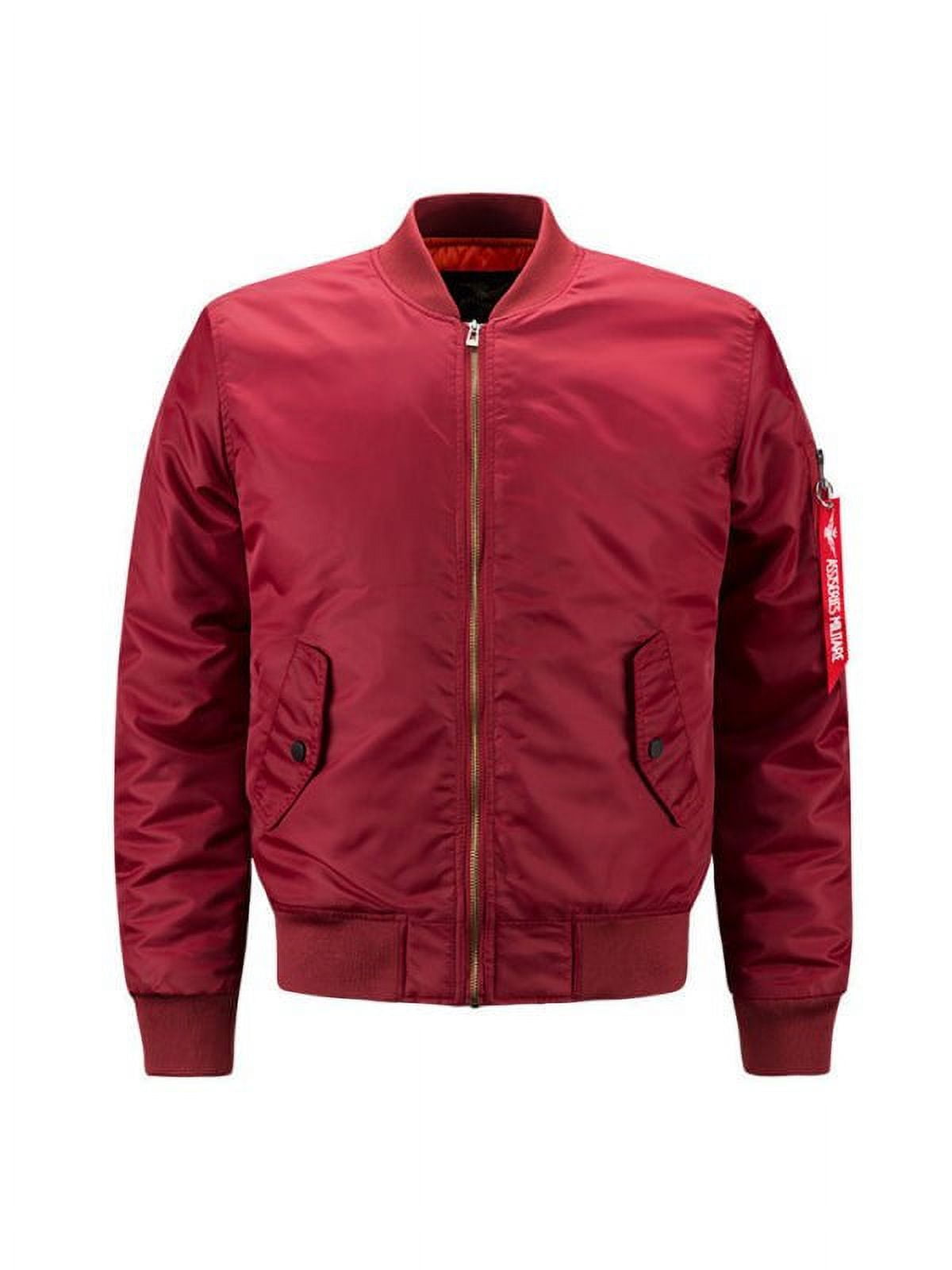 Men's High Quality Bomber Jacket - Walmart.com