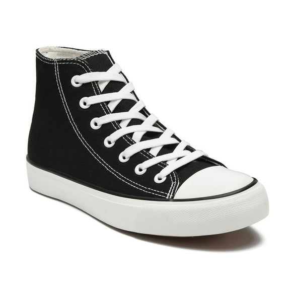 Men's High Top Canvas Sneakers Lace Up Classic Fashion Casual Shoes Comfortable Classic Running Shoe