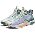 thumbnail image 1 of Men's High Top Graffiti Anti Slip Basketball Shoes, Arch Supported Casual Sports Shoes, Men's Breathable Running Shoes, Fitness Cushioning Training Shoes, 1 of 7