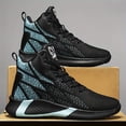 thumbnail image 1 of Men's High-Top Sneakers - Breathable & Stylish Casual Shoes for All Seasons, 1 of 9