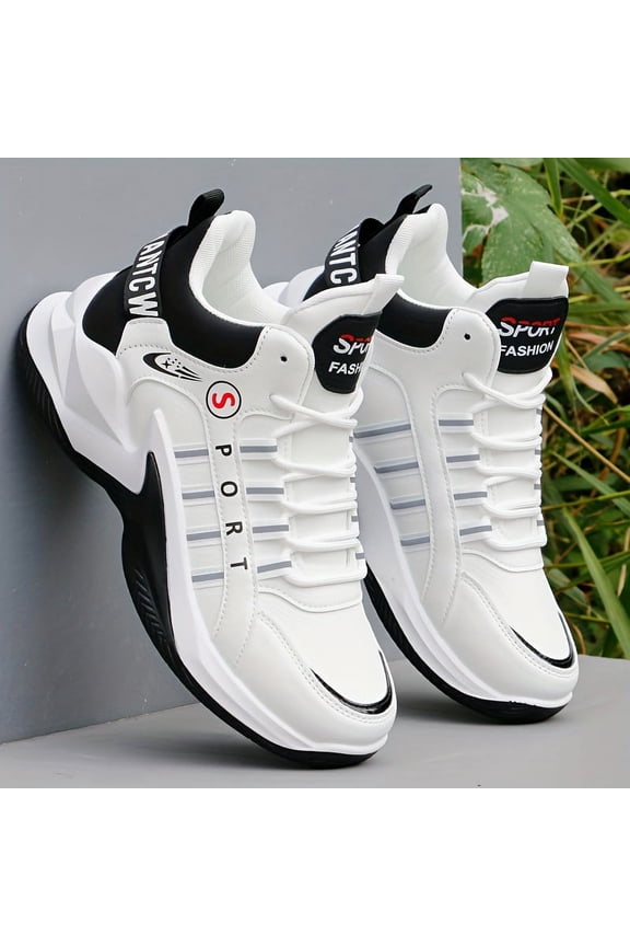 Men's High-Top Sneakers - Casual & Stylish, Comfortable Basketball Shoes for All Seasons - For Men - Suitable for Sports & Casual Wear - Great G ,with Non-Slip EVA Sole for Teenagers & Young Adults