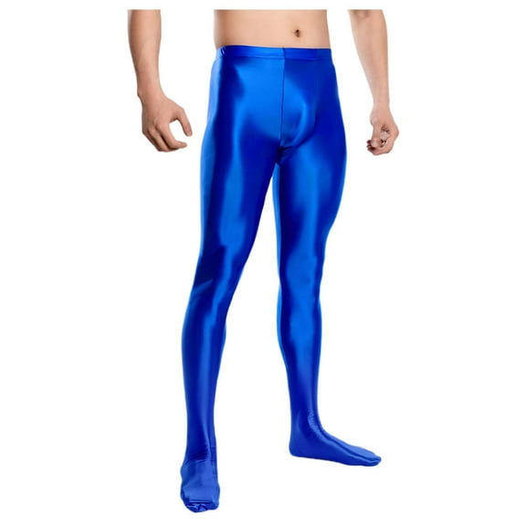 Men's High Waist Stirrup Leggings Tights Gym Yoga Workout Sports Pants