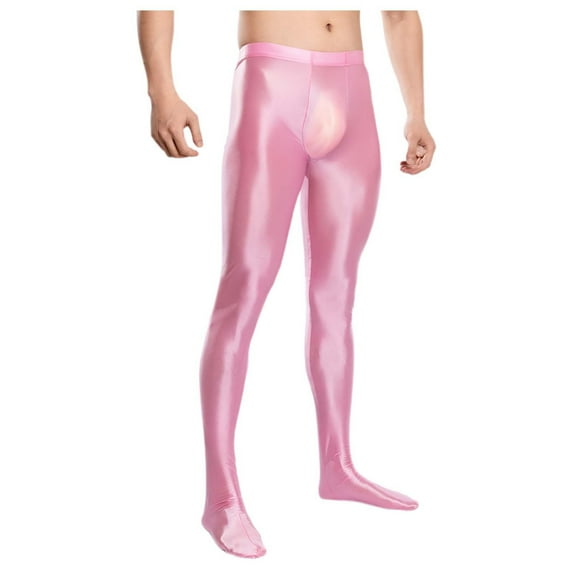 Men's High Waist Stirrup Leggings Tights Gym Yoga Workout Sports Pants