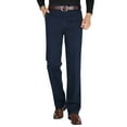 thumbnail image 1 of Men's High Waist Straight Leg Jeans with Stretch Comfort Denim Trousers for Modern Style, 1 of 6