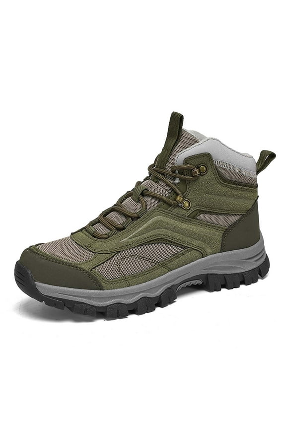 Men's Hiking Boots for Wilderness Camping and Trekking Outdoor Running Shoes Large Size Climbing Footwear