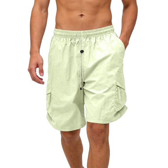 Men's Hiking Cargo Shorts Quick Dry Lightweight Summer Casual Shorts Multi Pockets Work Golf Outdoor Athletic Short Pants, 2XL