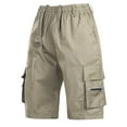 thumbnail image 1 of Men's Hiking Cargo Shorts Stretch Outdoor Shorts Lightweight Camping Shorts, 1 of 4