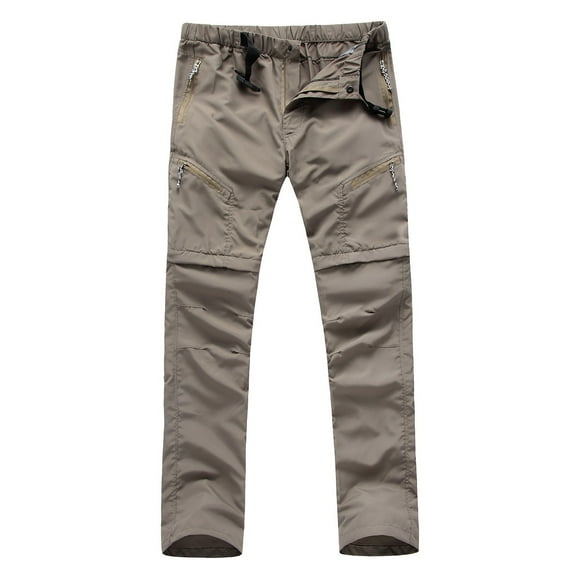 Men's Hiking Long Pants Quick Drying Tactical Combat Trousers Casual Waterproof